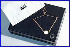 750 18ct Gold Meisterstück Krawatten Kette MONTBLANC 75 Years Passion Soul 02/75