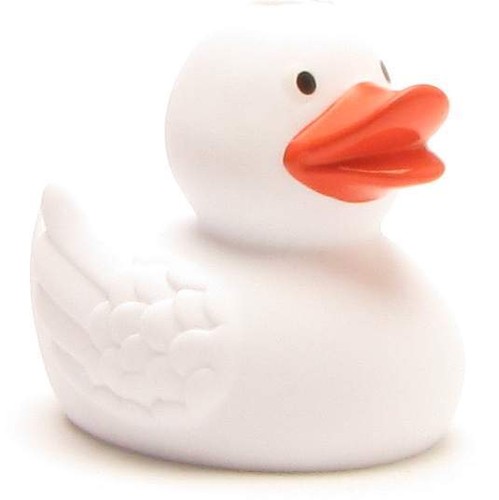 Badeente walli weiss - badeente,
