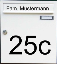 2-teiliges Aufkleber Set für