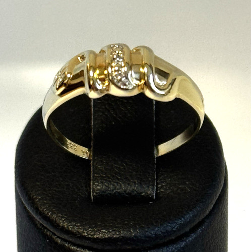Goldring mit brillant - mit,