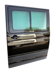 ⭐⭐ VW T5 Multivan Schiebetür Tür LINKS Schwarz  Schiebefenster *AL237