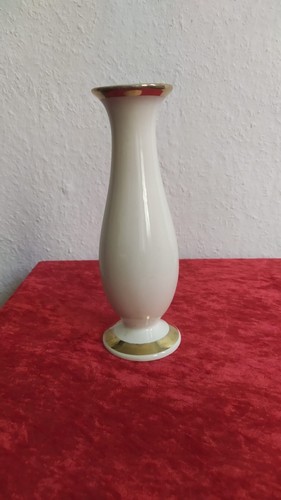 Vintage porzellanvase weiß - vintage,