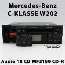 Original Mercedes W202 Radio Audio 10 CD MF2199 CD-R Autoradio C-Klasse S202