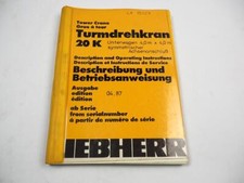 Liebherr 20K Turmdrehkran