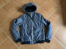 Eight2Nine Damen Jacke Übergangsjacke Gr. M Herbst/Winter Kapuze TOP blau