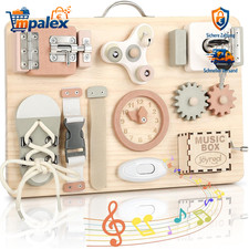 Montessori Sensorik Brett Holz