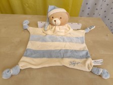 Schmusetuch Schnuffeltuch Kuscheltuch Bieco Bär Zipfelmütze hellblau Bear ?