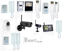 Smartwares Türsprechanlage video Alarmanlage IP Kamera Indoor Outdoor Sicherheit