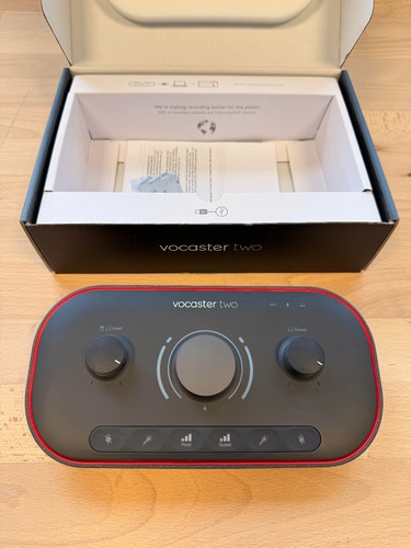 Focusrite vocaster two usb - vocaster,