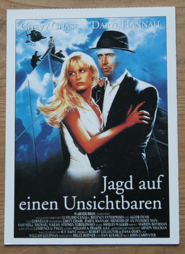 Filmplakatkarte jagd auf - filmplakatkarte,