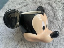 +++  MICKEY MOUSE TASSE  +++ Unbenutzt +++ Deko ++ Becher Micky Maus 3 D