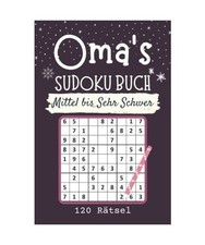 Oma's Sudoku-Buch Mittel bis