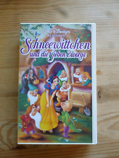 Schneewittchen und die 7 Zwerge-Walt Disneys Klassiker,VHS Kassette mit Hologram