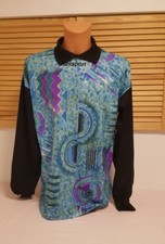 Uhlsport Vintage Retro Torwart Trikot Shirt Jersey Camiseta Goalkeeper 90s M