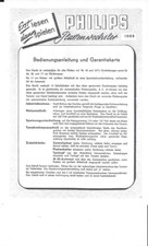 Philips Bedienungsanleitung