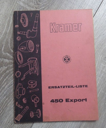 Kramer schlepper 450 - kramer, export