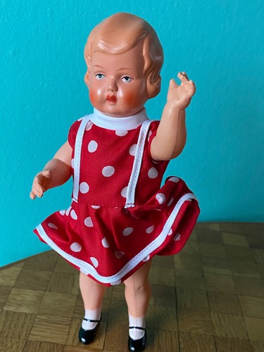 Puppe minerva gemarkt cm - ,