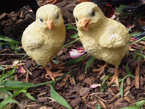 Huhn deko figur - figur, 2