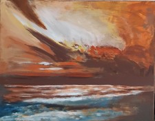 Acrylbilder handgemalt
