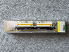 Minitrix 15271-13 Spur N Flachwagen Wechselpritschen SCHENKER EUROCARGO Epoche 5