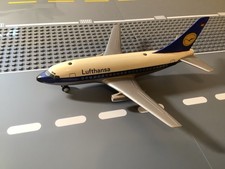 Schuco Flugzeugmodell Uhrwerk Vintage Lufthansa Boeing 737