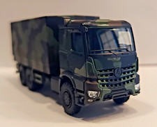 Herpa 746991 Mercedes-Benz Arcos 6x6 Pritsche/Plane Flecktarn Bundeswehr/Mil OVP