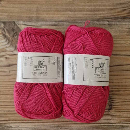 Pink strickgarn - 2x, 70%