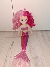 Kuschltier Meerjungfrau pink