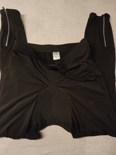 Herren Thermo Fahrradhose Sitzpolster Gr. 50 / L Rennrad Hose lang NEU