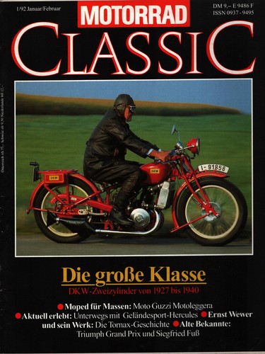 Zeitschrift motorrad classic - motorrad,