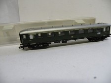 Fleischmann 8631K - 4-achs Personenwagen 1. Kl. dunkelgrün DB KK beleuchtet OVP