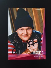 Autogramm Autogrammkarte Axel Stein "Hausmeister Krause" Drucksigniert