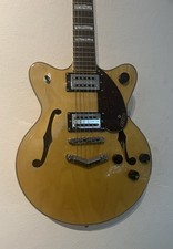 Gretsch Steamliner G2655 CenterBlock Double Cut V Stoptail Village Amber