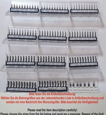 VHM Vollhartmetall Microbohrer Spiral 0,15mm bis 6,15mm WÄHLBAR! +Bonus