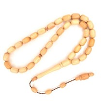 Wacholderholz türkische Gebetsperlen Tasbih ardic Agac Tesbih Subha Sorgen Perlen 028