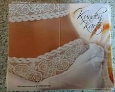 70 Kundenkarten Bonuskarten Stempelkarten Treue Karte Dessous sexy Wäsche NEU