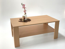 Couchtisch Wohnzimmertisch Sofatisch Kaffeetisch  Bea 100 x 54cm Buche Optik NEU