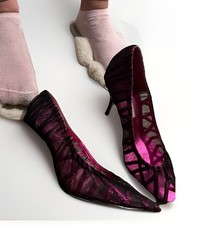 Stewardess Pumps Buffalo High