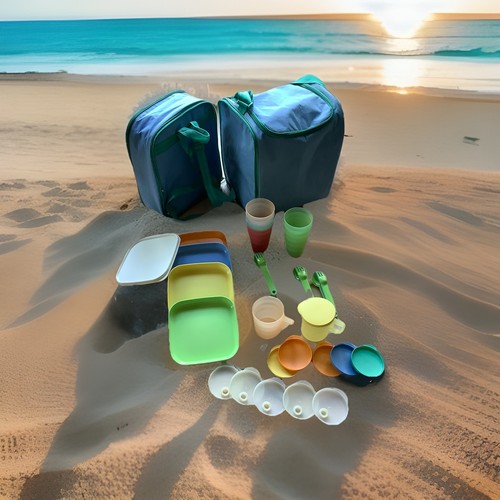 Tupperware picknick set - tupperware, picknick-set