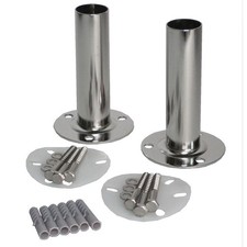 V4A Leiterendstücke, 1 Paar