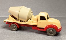 Wiking Magirus Sirius Betontransport beige Rot - Edel-Umbau 60er Jahre