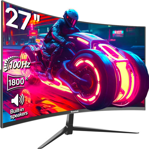 Curved monitor zoll 100hz - curved,