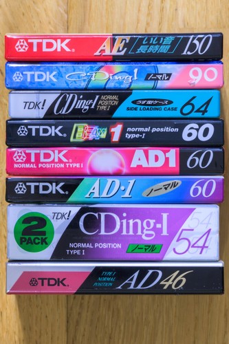 Lot compact cassette - compact,