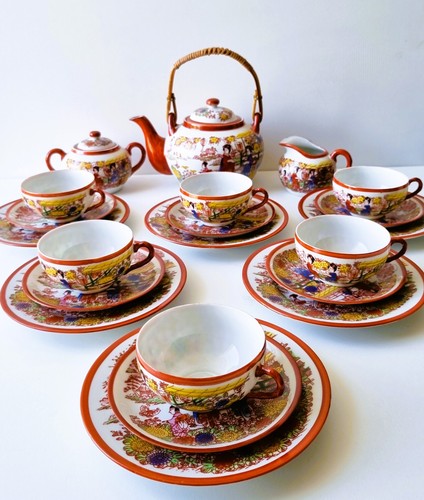 50er japanisches teeservice - japanisches,