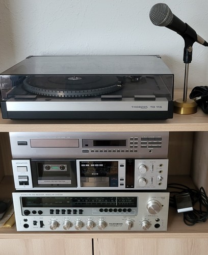 Vintage stereoanlage aus - vintage,