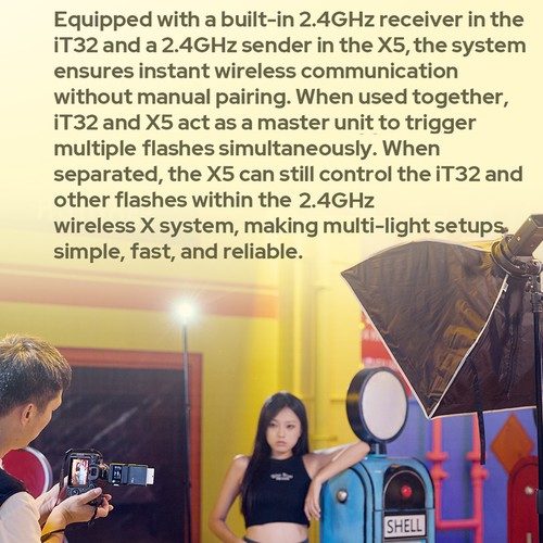 Godox x5o ttl hss - x5o, ttl/hss