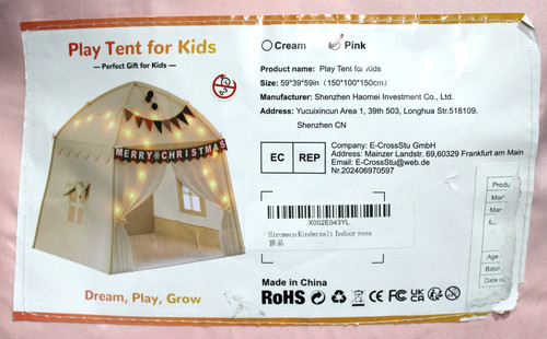 Mallify kinderzelt tipi rosa - mallify,