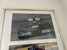 original Bruno Senna Autogramm 20x30 Williams F1