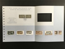 KUNST-EDITION 2007/15 MARTIN WALDSEEMÜLLER WELTKARTE WORLD MAP 