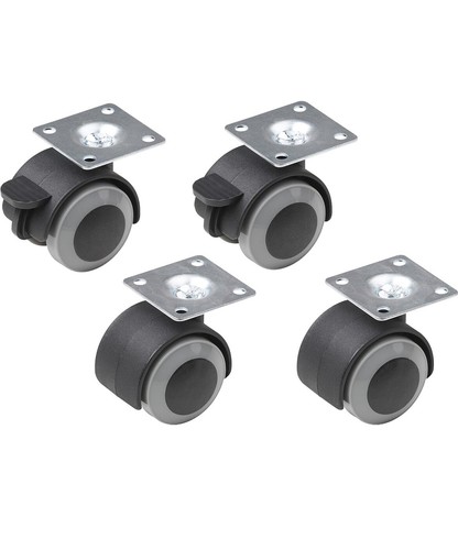 Doppelrollen ø40mm 42x 42mm - doppelrollen,